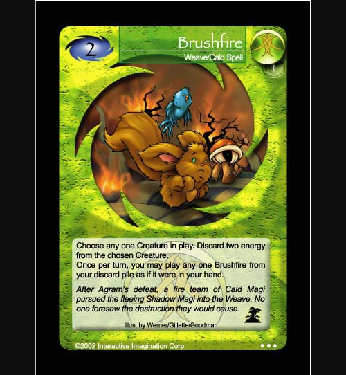 Brushfire - Weave - Foil